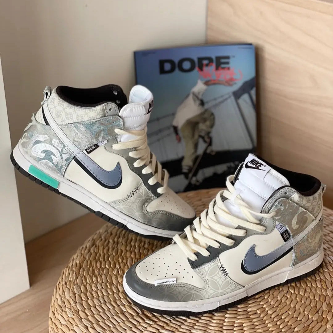 Surging Waves - Unisex Dunk High CNY Custom