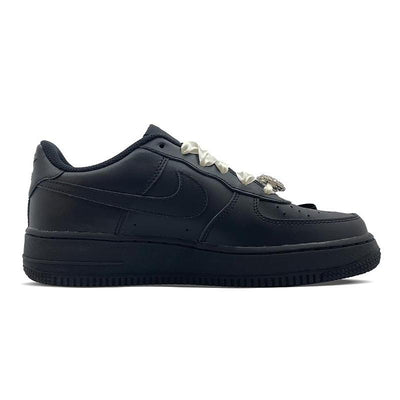 Custom Pure Desire Wind black Air Force 1 – custom sneakers view 2 | DiySneakers