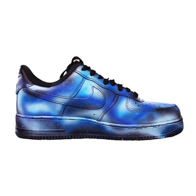 Custom spray-painted mandarin ducks Air Force 1 Blue-green Mandarin Duck – custom sneakers view 2 | DiySneakers