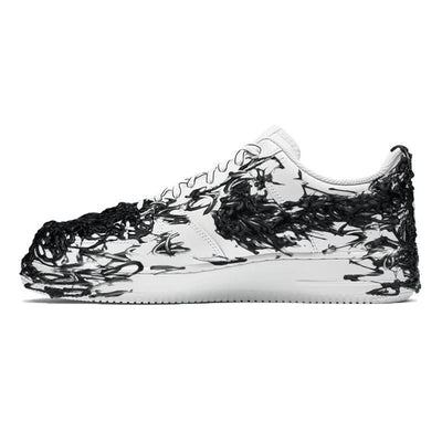 Custom The female version of Angry Cthulhu is dark and special Air Force 1 – custom sneakers view 2 | DiySneakers