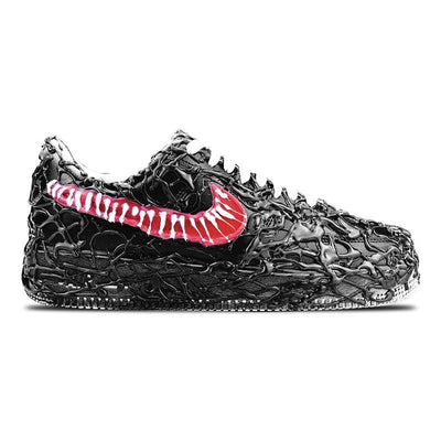 Custom Superhero Venom Air Force 1 – custom sneakers view 2 | DiySneakers