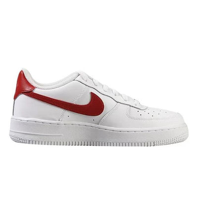 Custom Valentine Day spray painting roses in red and white Air Force 1 White/Red – custom sneakers view 2 | DiySneakers