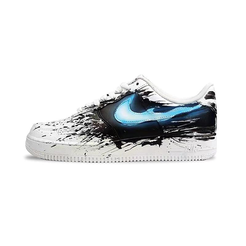 Custom The male superhero Venom Air Force 1 Low – hand-painted custom sneakers | DiySneakers