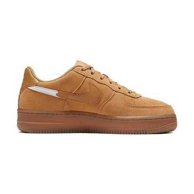 Custom Lazy little lion Air Force 1 Black/Brown – custom sneakers view 2 | DiySneakers
