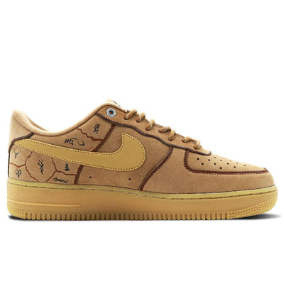 Custom Oracle bone script Air Force 1 – custom sneakers view 2 | DiySneakers