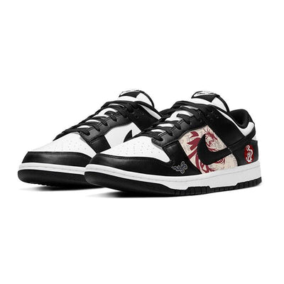 Custom The Year of the Dragon is filled with the fragrance of books Dunk – custom sneakers view 2 | DiySneakers