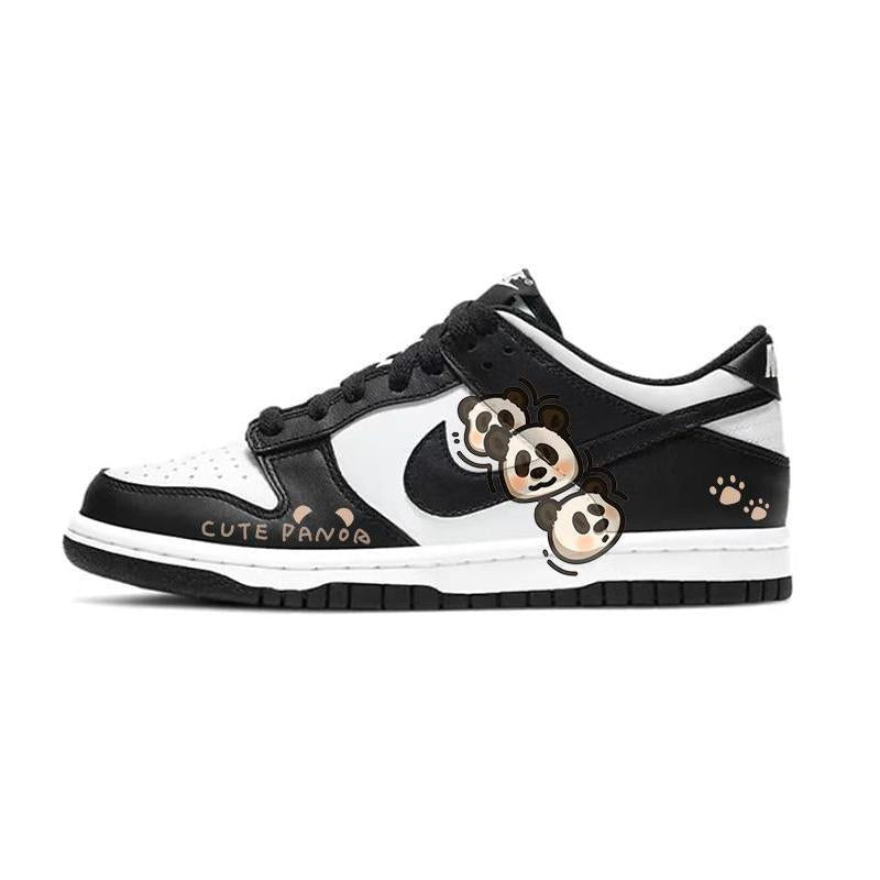 Custom Coffee panda Dunk – hand-painted custom sneakers | DiySneakers