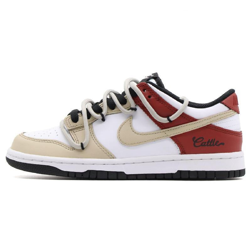 Custom coconut milk latte Dunk – hand-painted custom sneakers | DiySneakers