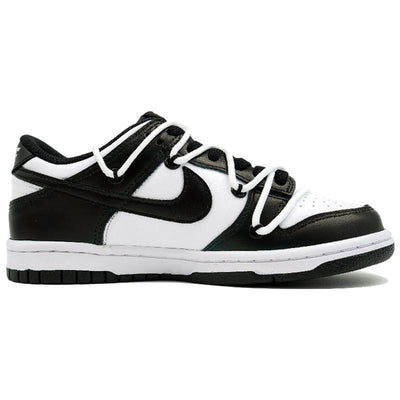 Custom Bamboo Forest Panda Dunk White – custom sneakers view 2 | DiySneakers