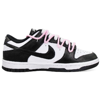 Custom Sweet and cool black powder Dunk Black/white/pink – custom sneakers view 2 | DiySneakers