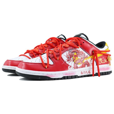 Custom A woman with the great fortune of the Dragon Dunk – custom sneakers view 2 | DiySneakers