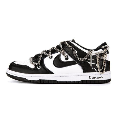 Custom Retro devil and angel for Dunk – custom sneakers view 2 | DiySneakers