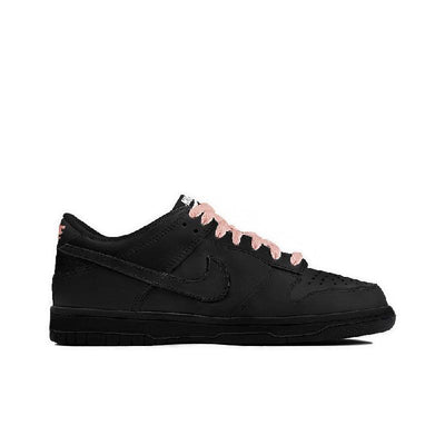 Custom Smiling eyes Dunk Black – custom sneakers view 2 | DiySneakers