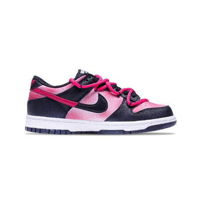 Custom Pink allure for Dunk Black – custom sneakers view 2 | DiySneakers