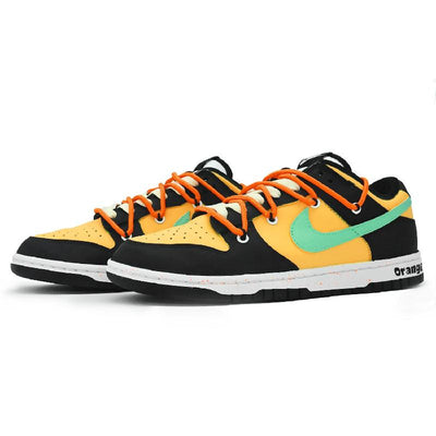 Custom Orange Bubble Dunk Black/yellow/blue – custom sneakers view 2 | DiySneakers