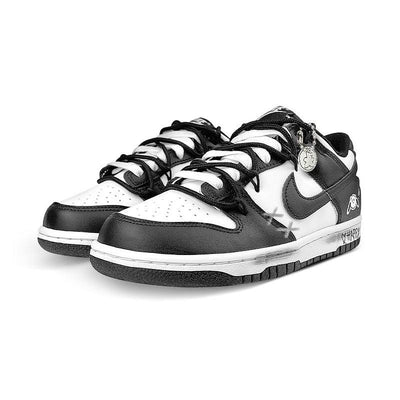 Custom A happy puppy for Dunk – custom sneakers view 2 | DiySneakers
