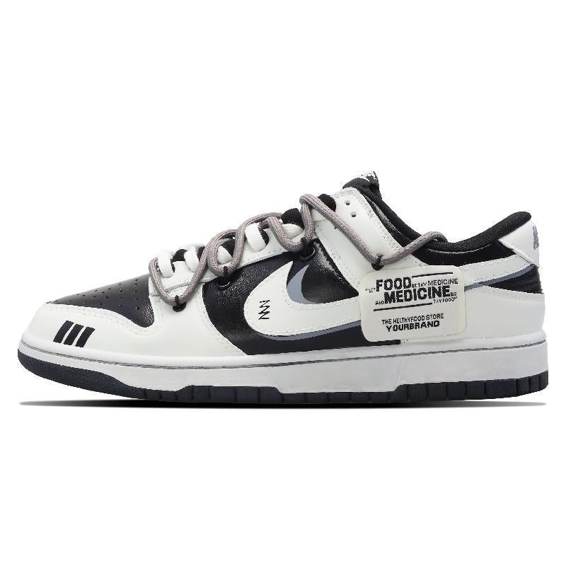 Custom "White Moon Love Song for . Dunk – hand-painted custom sneakers | DiySneakers