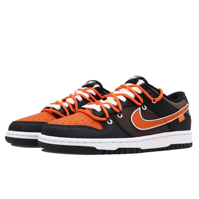Custom Sunset Dunk Orange/Black – custom sneakers view 2 | DiySneakers
