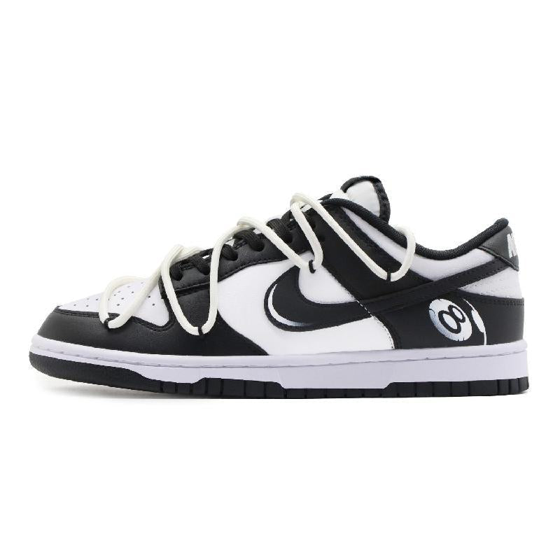Custom Female black 8 Dunk – hand-painted custom sneakers | DiySneakers