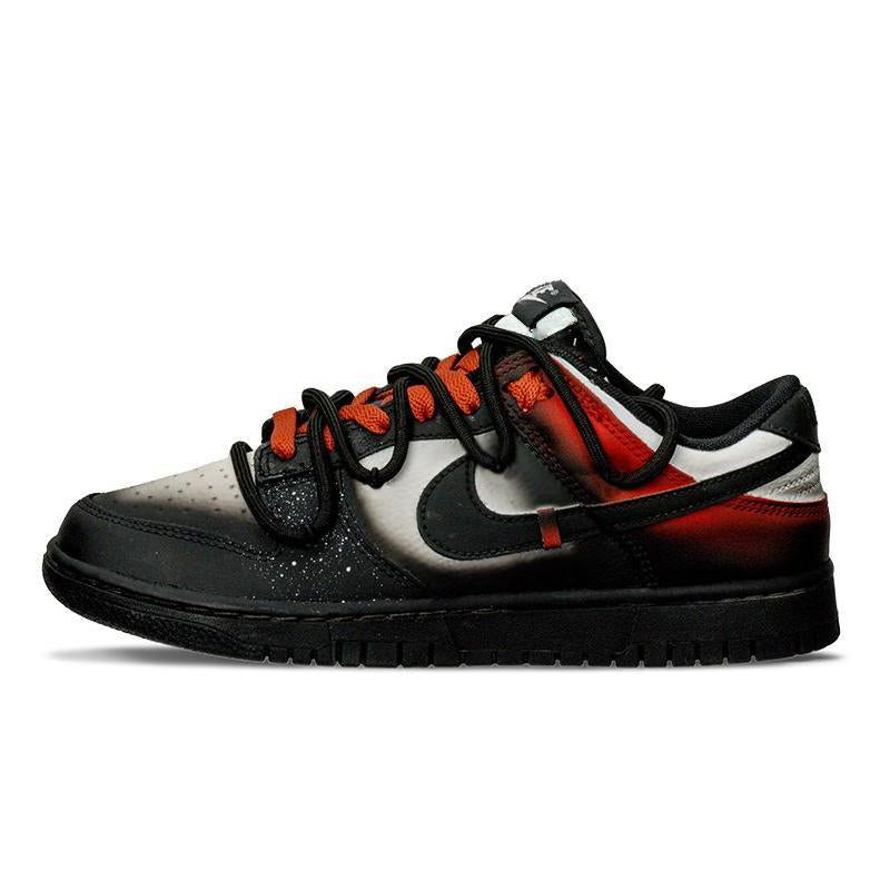 Custom Smoked OKC Dunk – hand-painted custom sneakers | DiySneakers