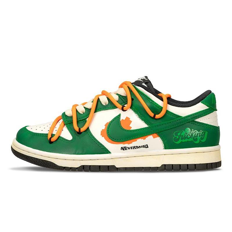Custom The female version who loves death games Dunk – hand-painted custom sneakers | DiySneakers
