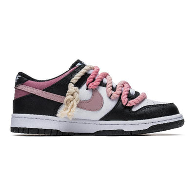 Custom Dirty pink panda Dunk – custom sneakers view 2 | DiySneakers