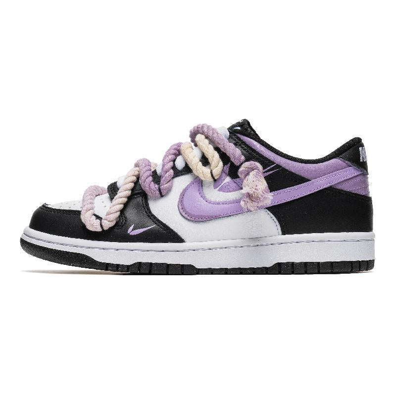 Custom Lavender panda Dunk – hand-painted custom sneakers | DiySneakers
