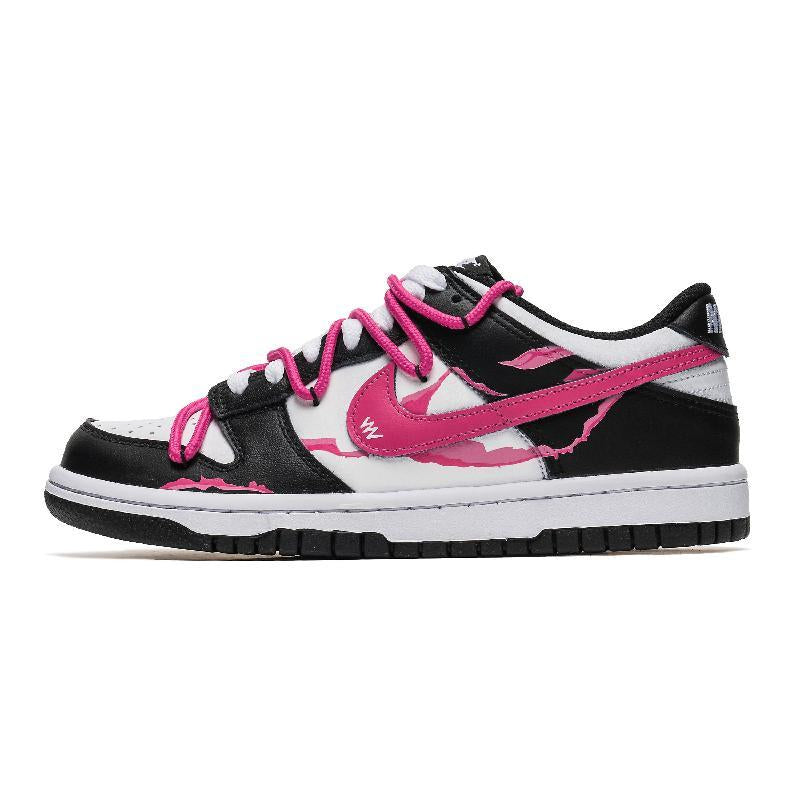 Custom Team67 Neuron Black Powder Dunk – hand-painted custom sneakers | DiySneakers