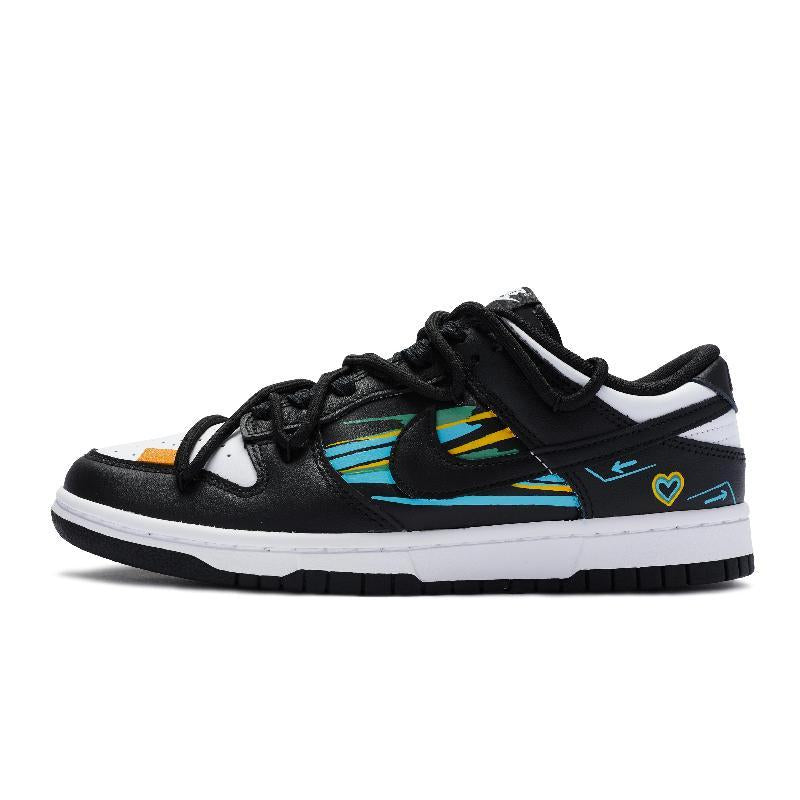 Custom Heart-Stirring trajectory Dunk – hand-painted custom sneakers | DiySneakers