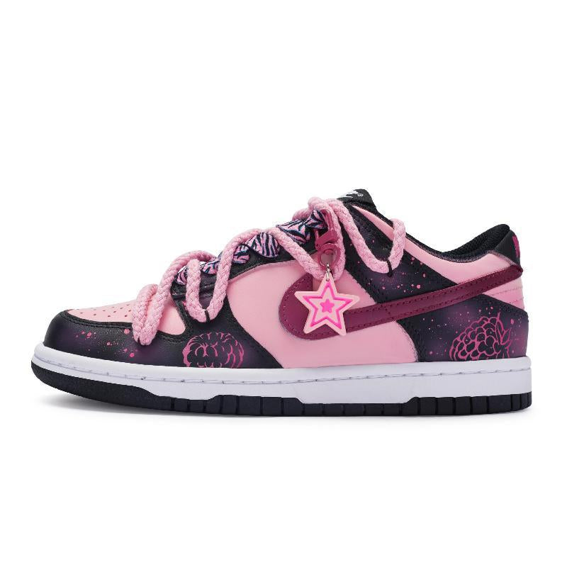 Custom Sensenberry Dunk – hand-painted custom sneakers | DiySneakers