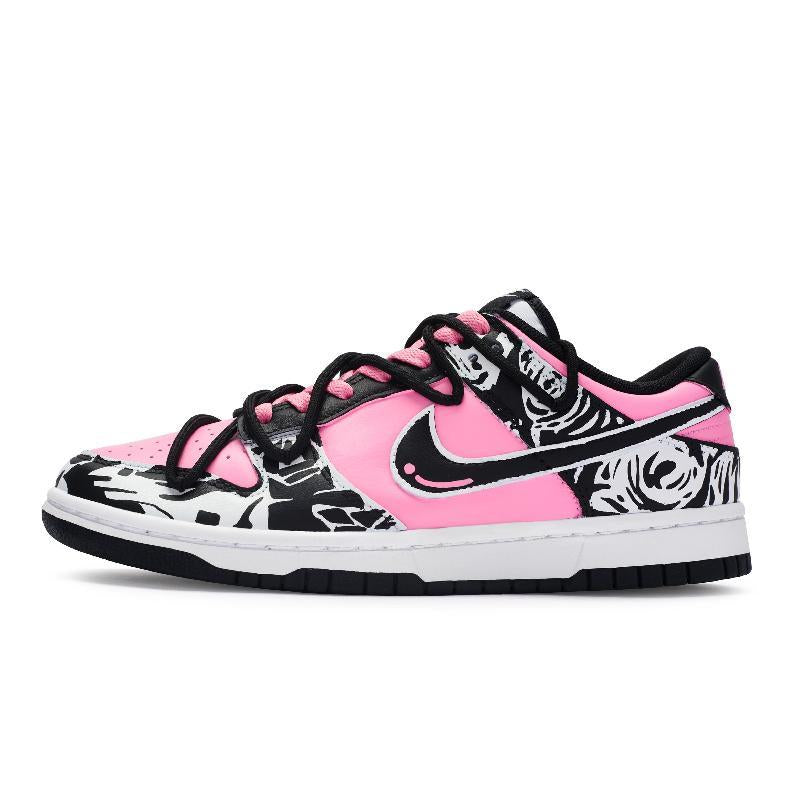 Custom Fluid Comic Dunk – hand-painted custom sneakers | DiySneakers