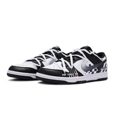 Custom Drift Player Dunk Black/white – custom sneakers view 2 | DiySneakers