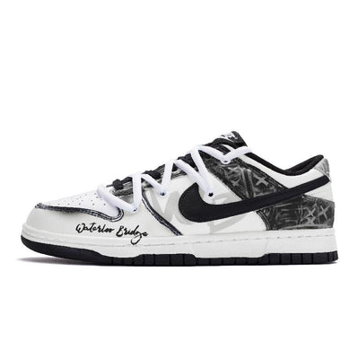Custom Female version of the "Soul Broken Blue Bridge" Dunk – custom sneakers view 2 | DiySneakers