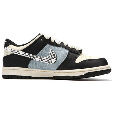 Custom A female pearl denim girl Dunk – custom sneakers view 2 | DiySneakers