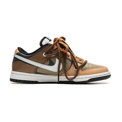 Custom Swamp Ghost S-BOX Dunk Light Khaki – custom sneakers view 2 | DiySneakers