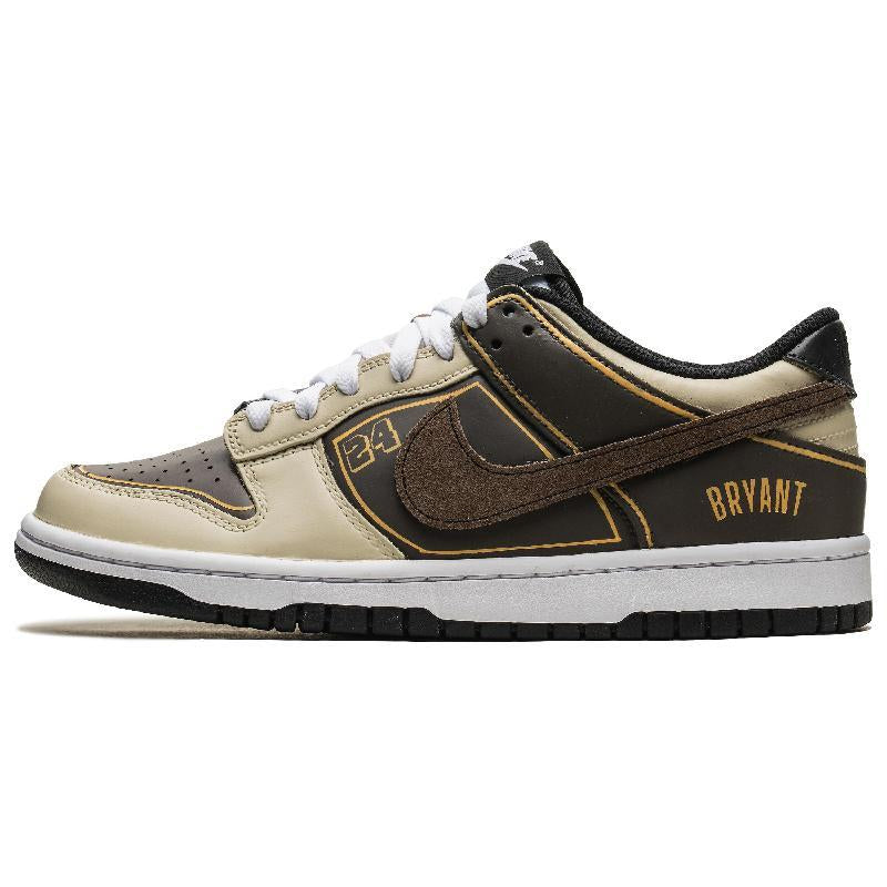 Custom Simple shoes are popular. Dunk Brown – hand-painted custom sneakers | DiySneakers