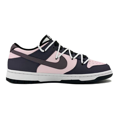 Custom Grapes, white peaches Dunk Black/powder – custom sneakers view 2 | DiySneakers