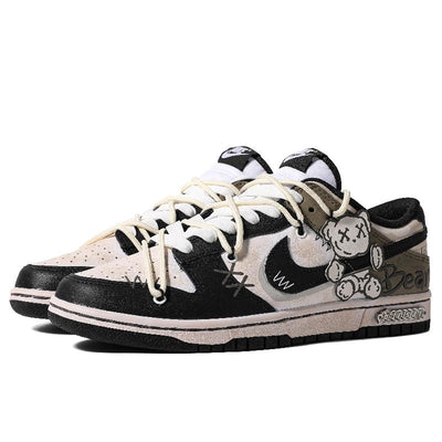 Custom Female stuffed bear S-BOX Dunk – custom sneakers view 2 | DiySneakers