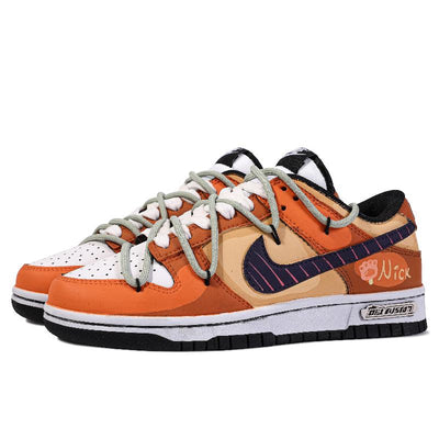 Custom Nick Fox Dunk – custom sneakers view 2 | DiySneakers