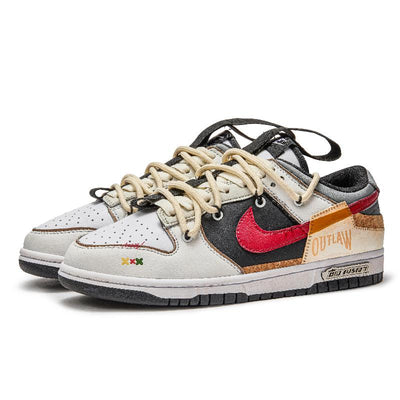 Custom Midnight dusk Dunk Beige/Yellow – custom sneakers view 2 | DiySneakers