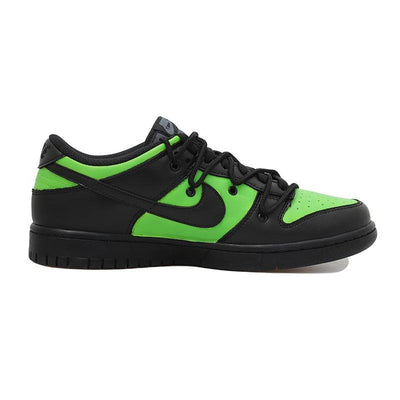 Custom Functional Rabbit Girl S-BOX Dunk Black/Green – custom sneakers view 2 | DiySneakers