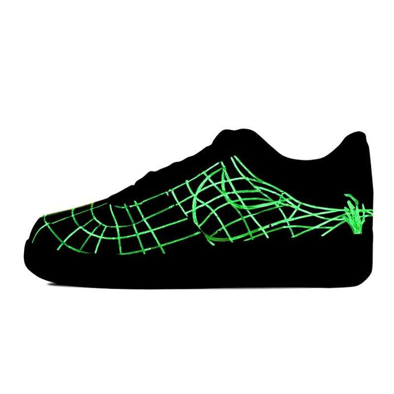 Hand-painted graphic custom sneakers for men and women