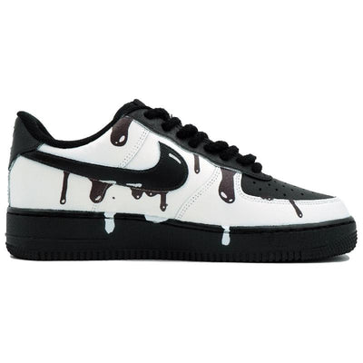 Custom Dissolved ink Air Force 1 – custom sneakers view 2 | DiySneakers