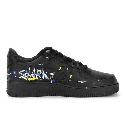 Custom VAM Darth Vader Shark Air Force 1 Gold – custom sneakers view 2 | DiySneakers
