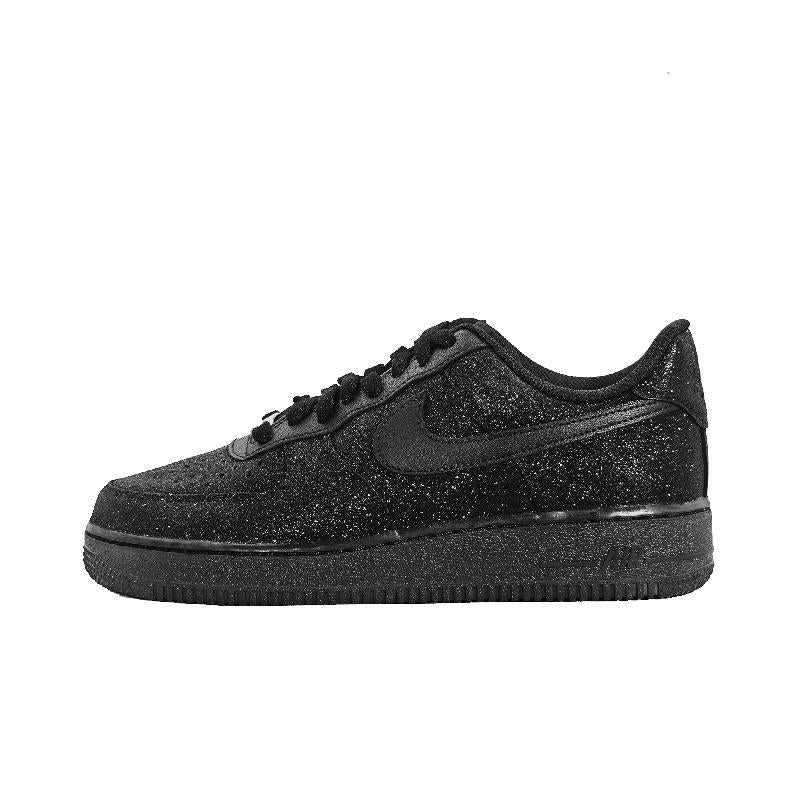 Custom A man with a starry sky of black Air Force 1 – hand-painted custom sneakers | DiySneakers