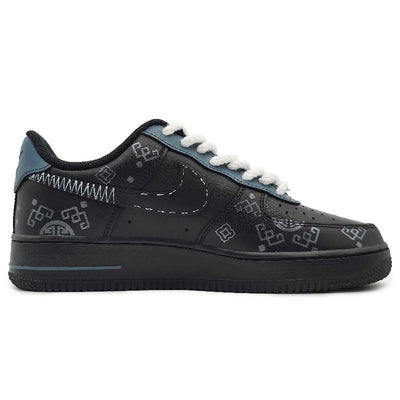 Custom Silk Road style Air Force 1 – custom sneakers view 2 | DiySneakers