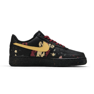 Custom , get rich quickly Air Force 1 – custom sneakers view 2 | DiySneakers