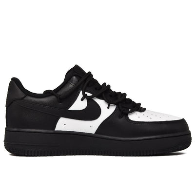 Custom Confession Letter Air Force 1 Black/White – custom sneakers view 2 | DiySneakers