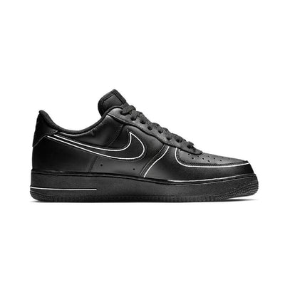 Custom Dark Party Air Force 1 Black/White – custom sneakers view 2 | DiySneakers