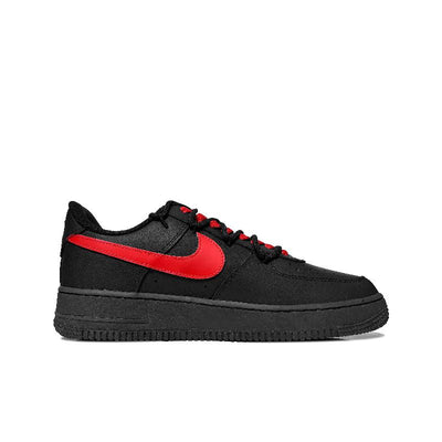 Custom Red stars all over the sky Air Force 1 Anti-Slip Wear-Resistant Black Red – custom sneakers view 2 | DiySneakers